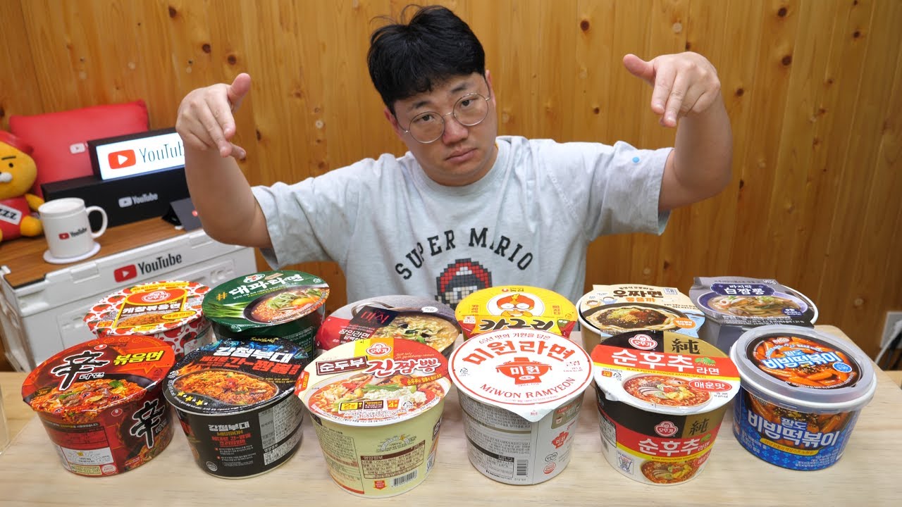 편의점 컵라면 팩폭리뷰 ㄷㄷ