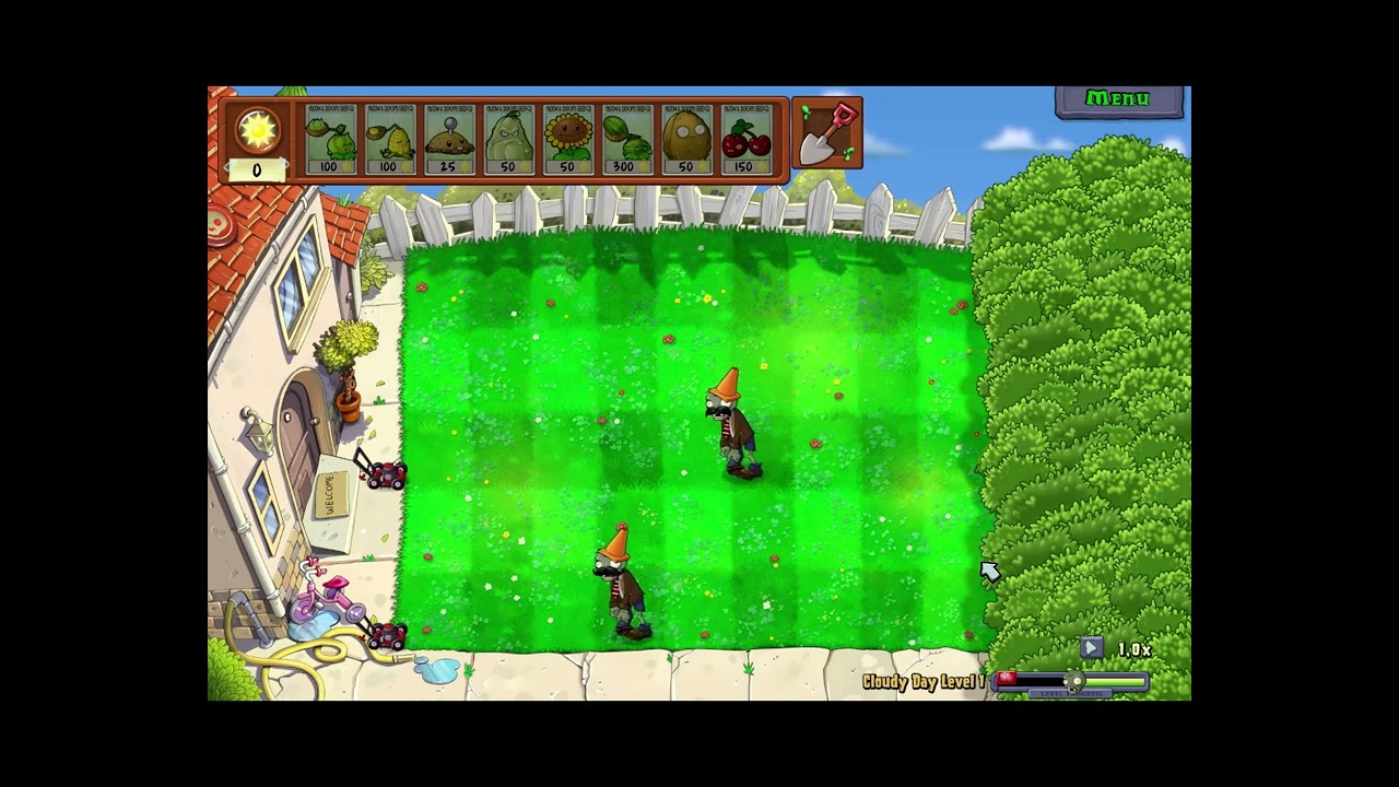 pvz replanted cloudy day glitch