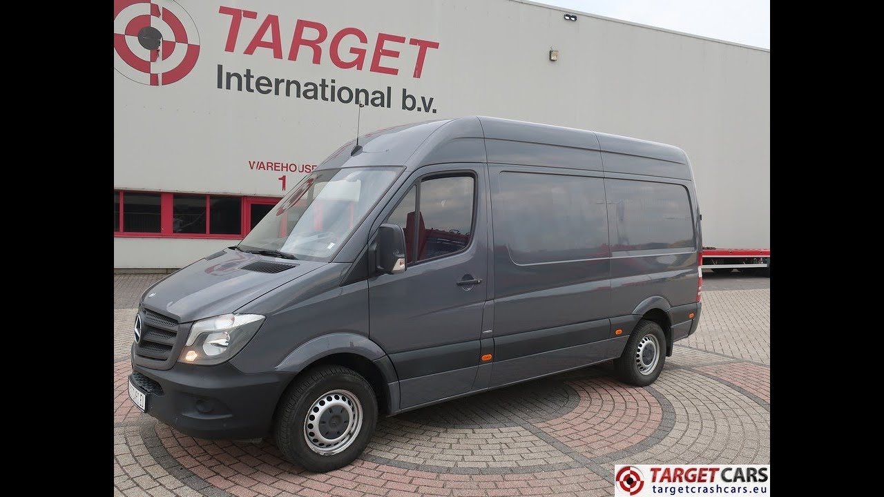 760307 MERCEDES SPRINTER 319CDI 7G-TRONIC PLUS AUT L2H2 PANEL VAN 190HP GREY 04-14 82535KM EURO-6