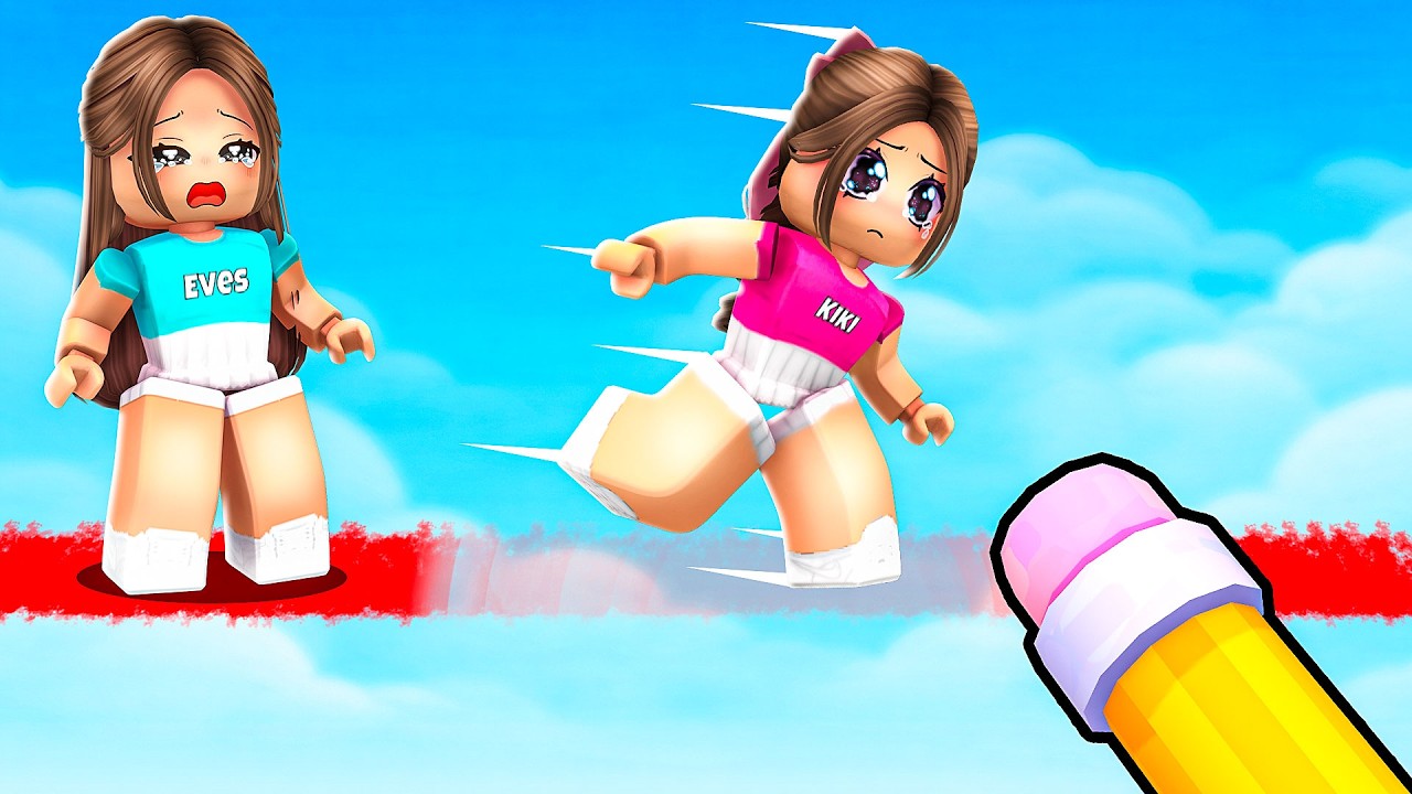 Trapping My SISTER in DOODLE OBBY in Roblox!