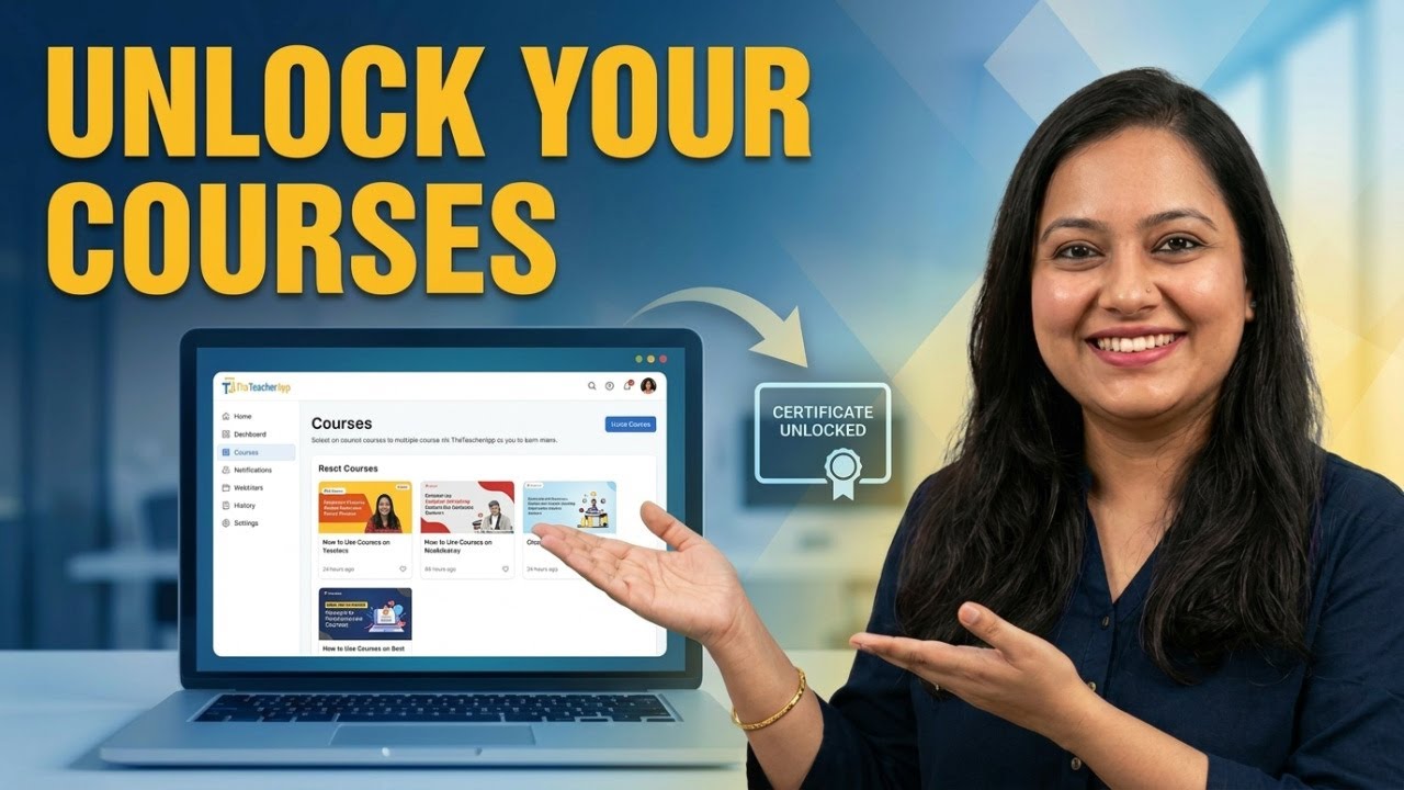 TheTeacherApp Course Tutorial | From Start to Certificate
