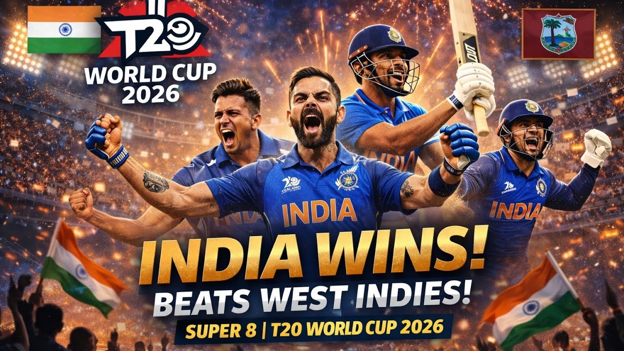 India vs West Indies super 8 full highlights #t20worldcup2026 #youtube