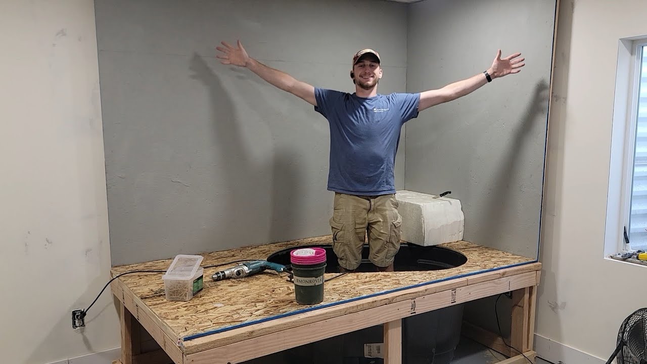 1000 gallon paludarium part 1!