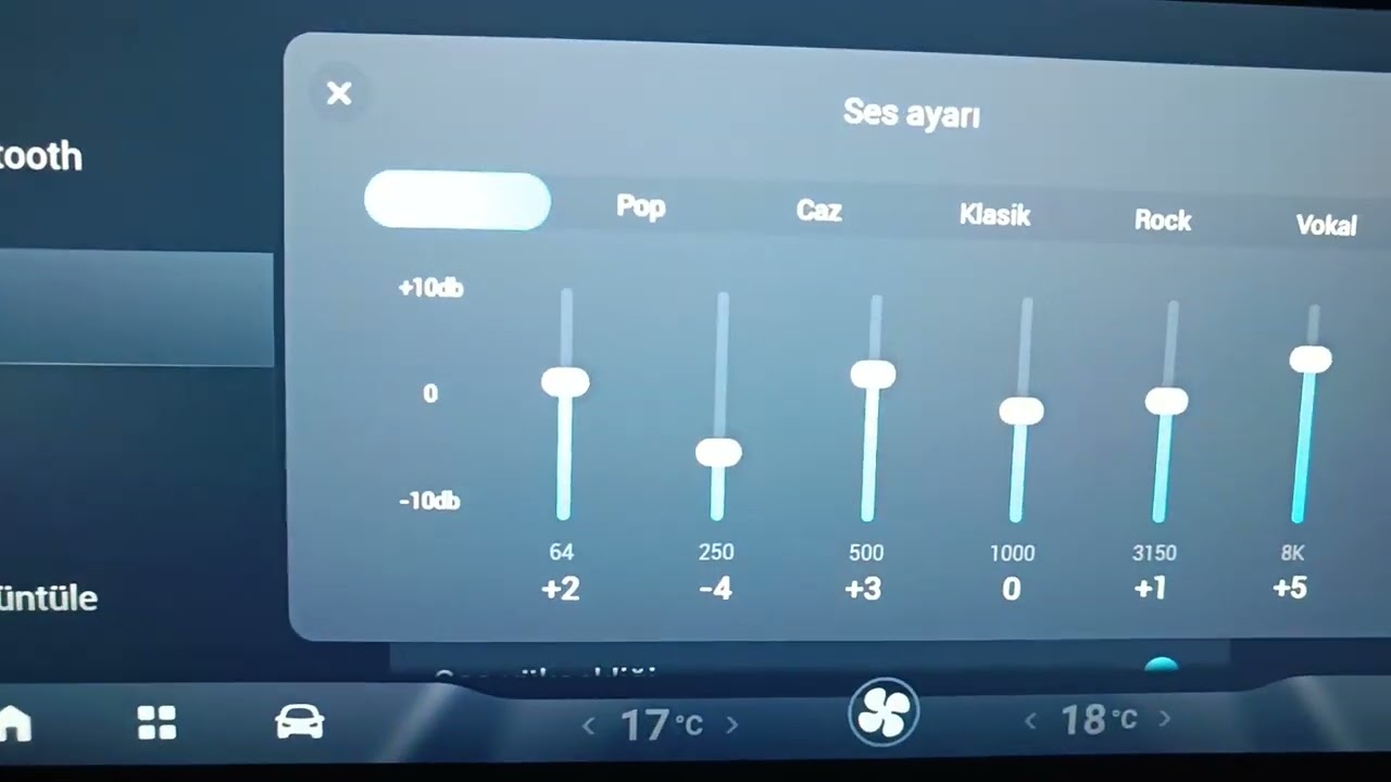 Chery Tiggo 7 promax en iyi ses ayarı