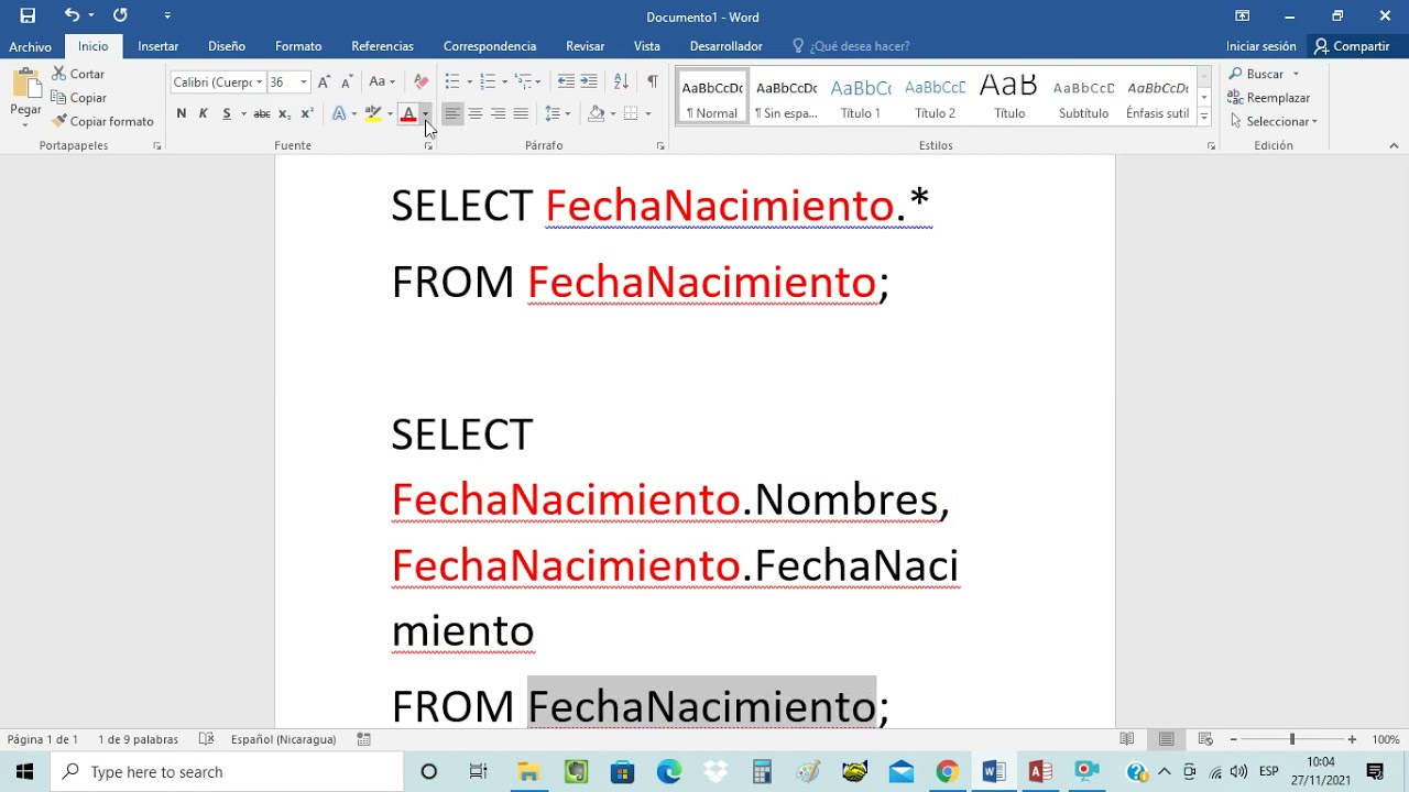 Access Como Crear Consultas de Seleccion SQL