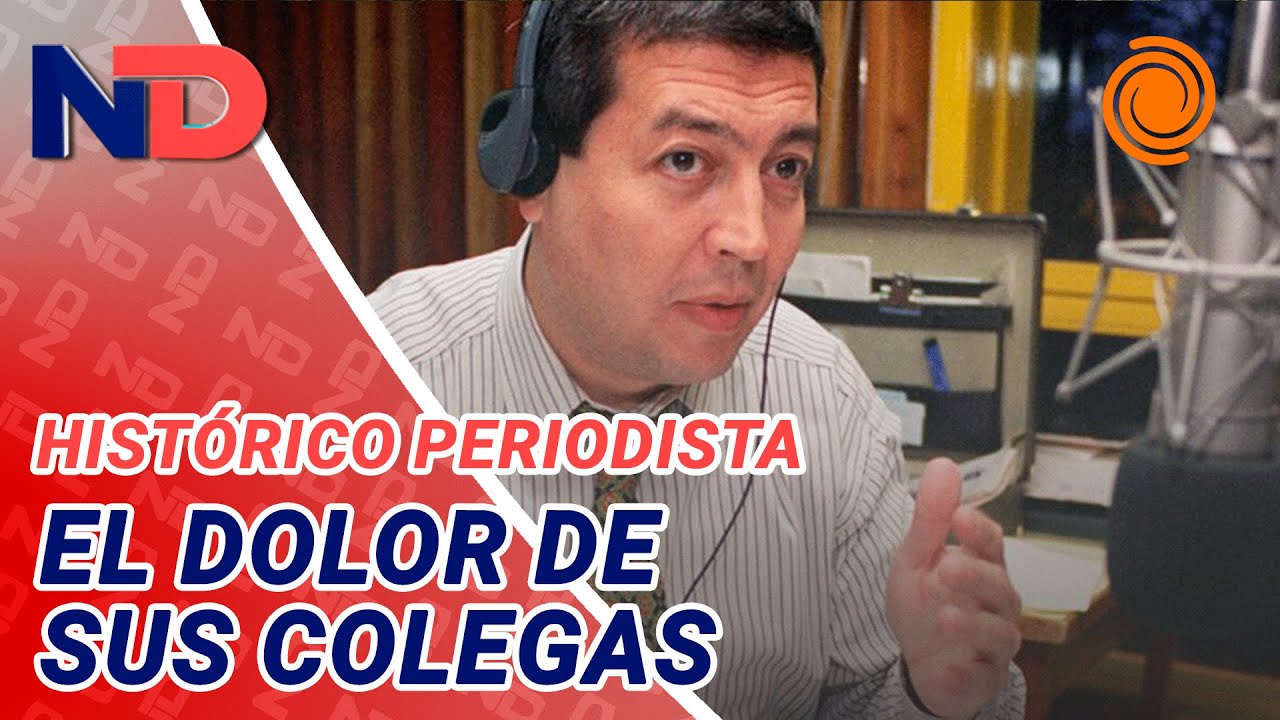 &ldquo;Gran dolor&rdquo; en el periodismo: colegas recuerdan a Santiago Daniele, hist&oacute;rico periodista cordob&eacute;s