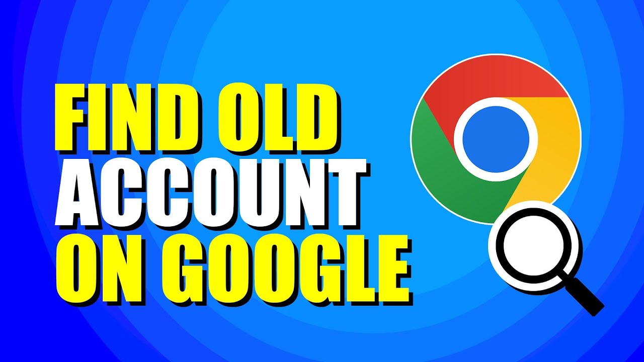 Как найти старый аккаунт в Google (простой способ)