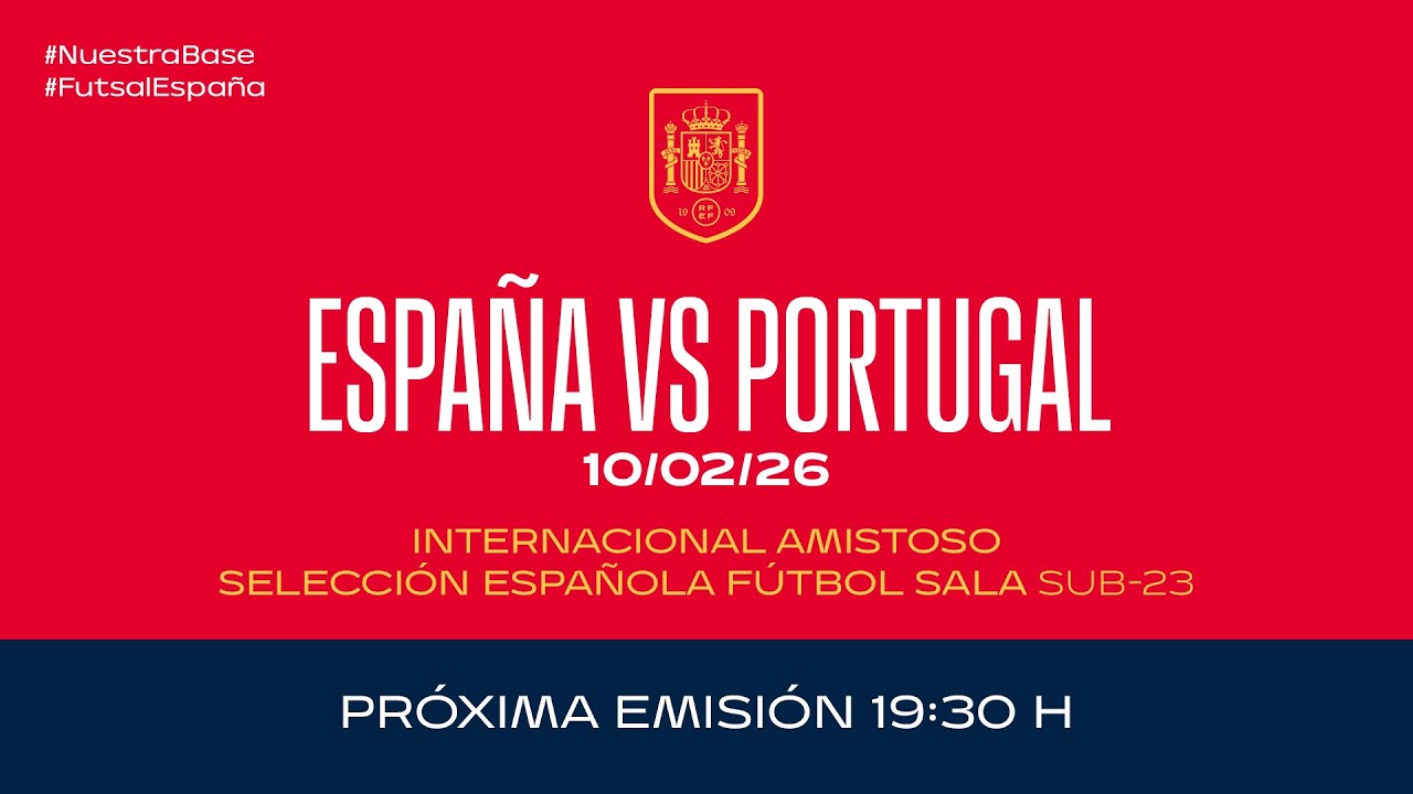 España - Portugal | Fútbol Sala | Sub-23 femenina | Amistoso | 🔴 SEFUTBOL