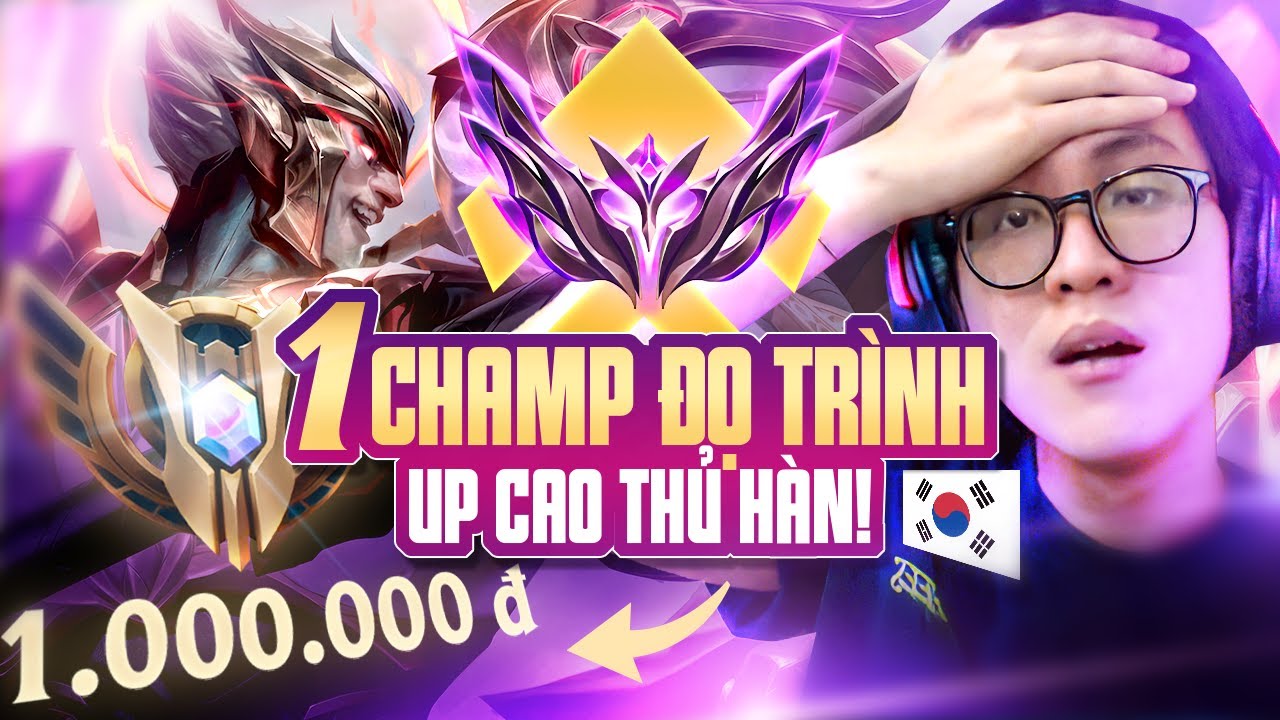 HÀ TIỀU PHU LÊN CAO THỦ HÀN VÀ KÈO ĐẤU VỚI BOY 1 CHAMP DARIUS 1 TRIỆU THÔNG THẠO 