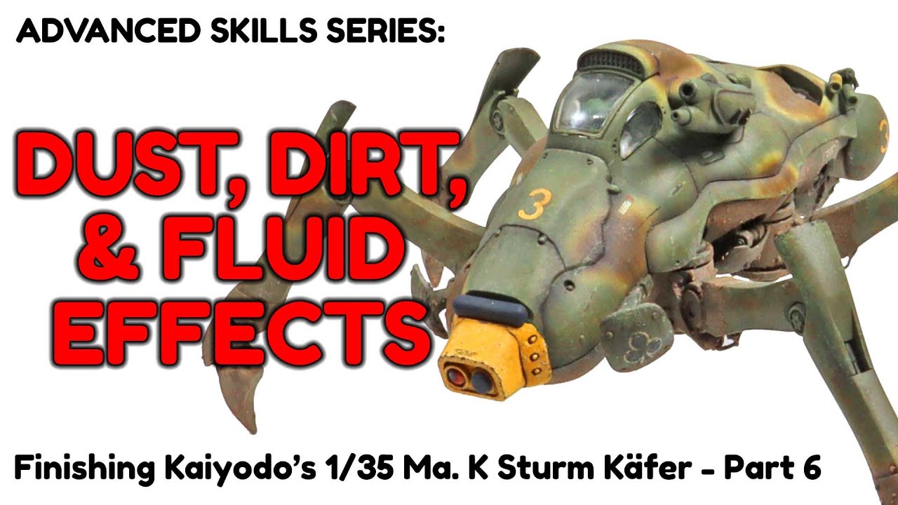 Dust, Dirt, And Fluid Effects: Advanced Modeling Skills (Ma. K Sturm K&auml;fer Part 6)