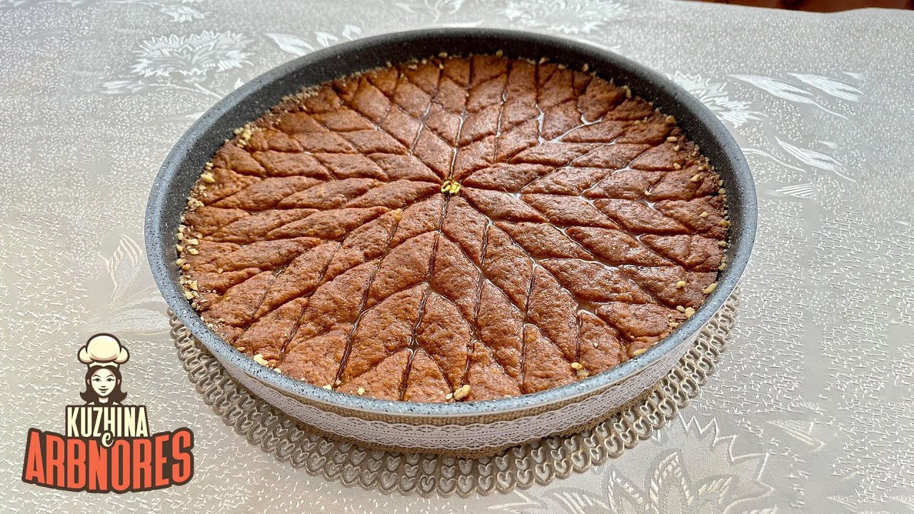 Tespishte tradicionale e anës së Dukagjinit! Me miell misri dhe arra.