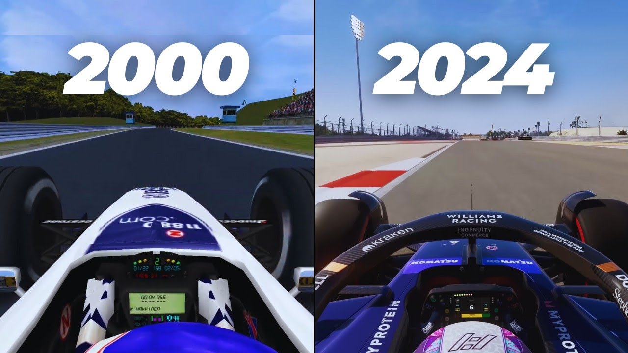 Evolution of Williams in F1 Games (2000-2024)
