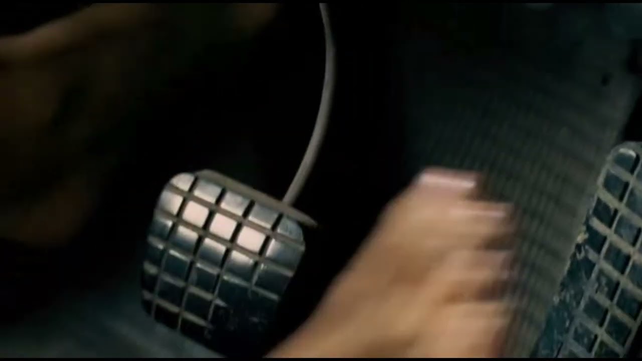 Lady Flooring Barefoot (Slow Motion)