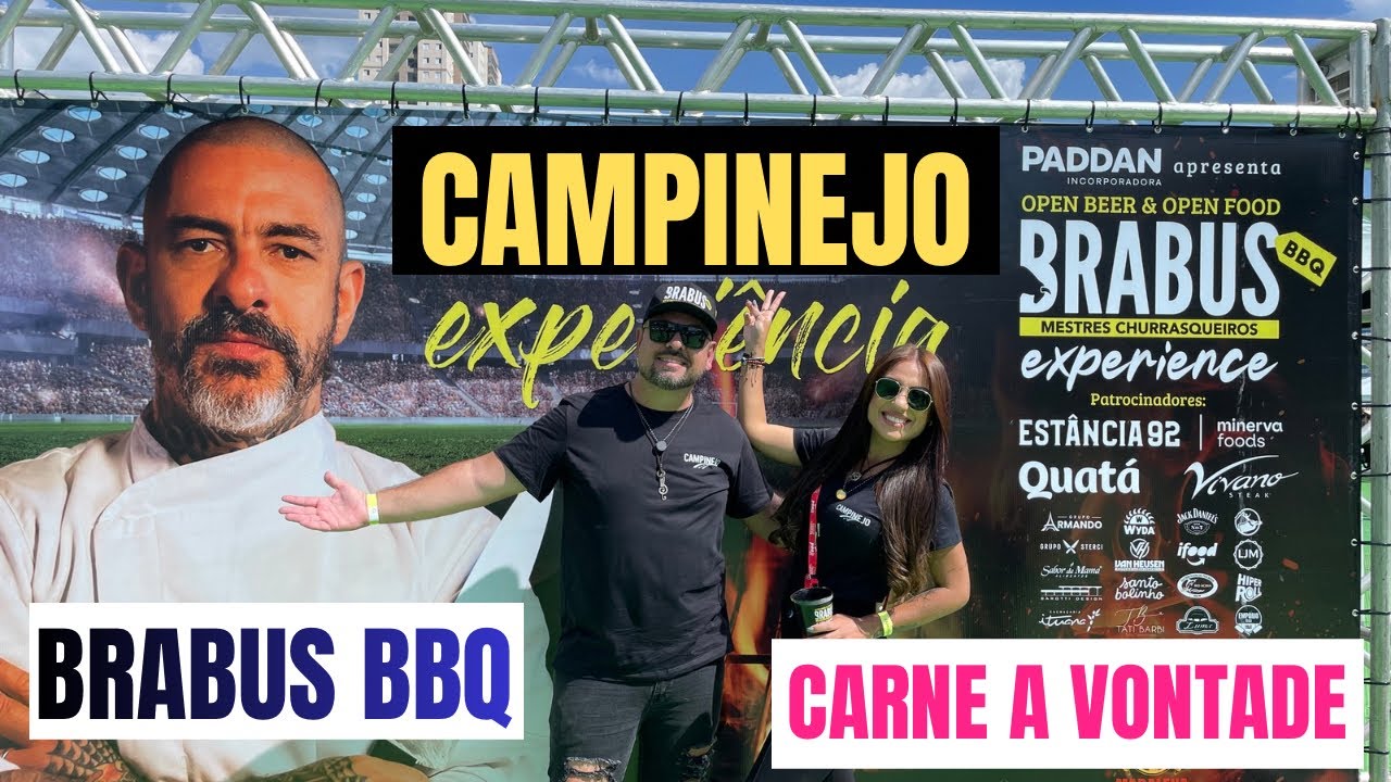 CAMPINEJO NO BRABUS BBQ EXPERIENCE UM FESTIVAL GASTRON&Ocirc;MICO ALL INCLUSIVE