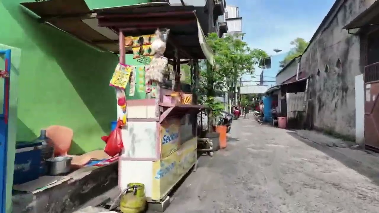 Morning bike in Pademangan, North Jakarta