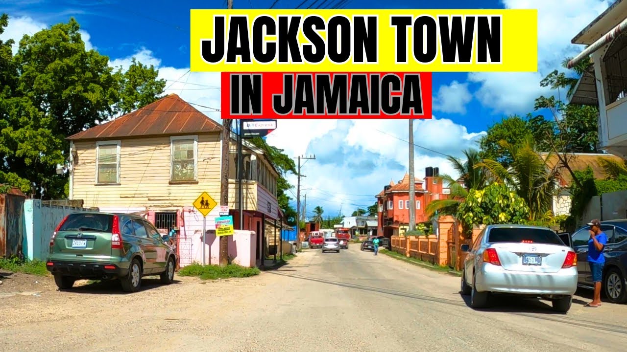 Jackson Town , Clarks Town  to Daniel Town , Trelawny #Jamaica