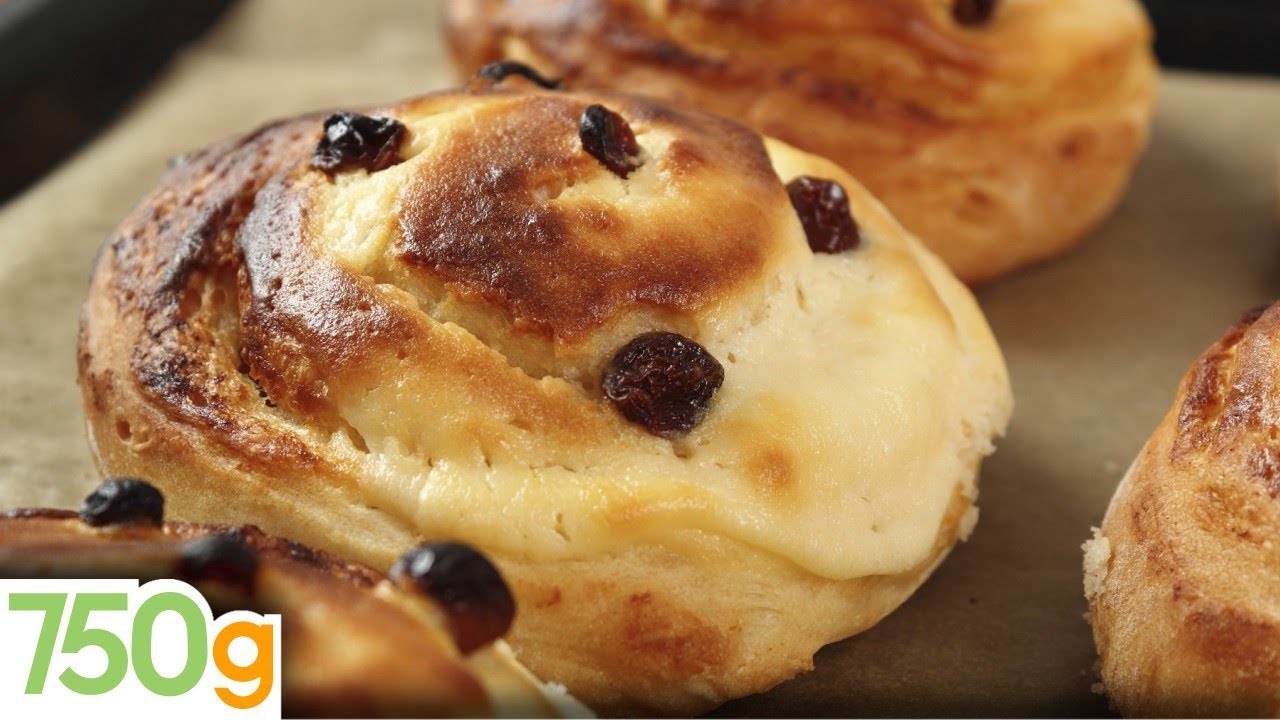 Recette de Pains aux raisins  - 750g