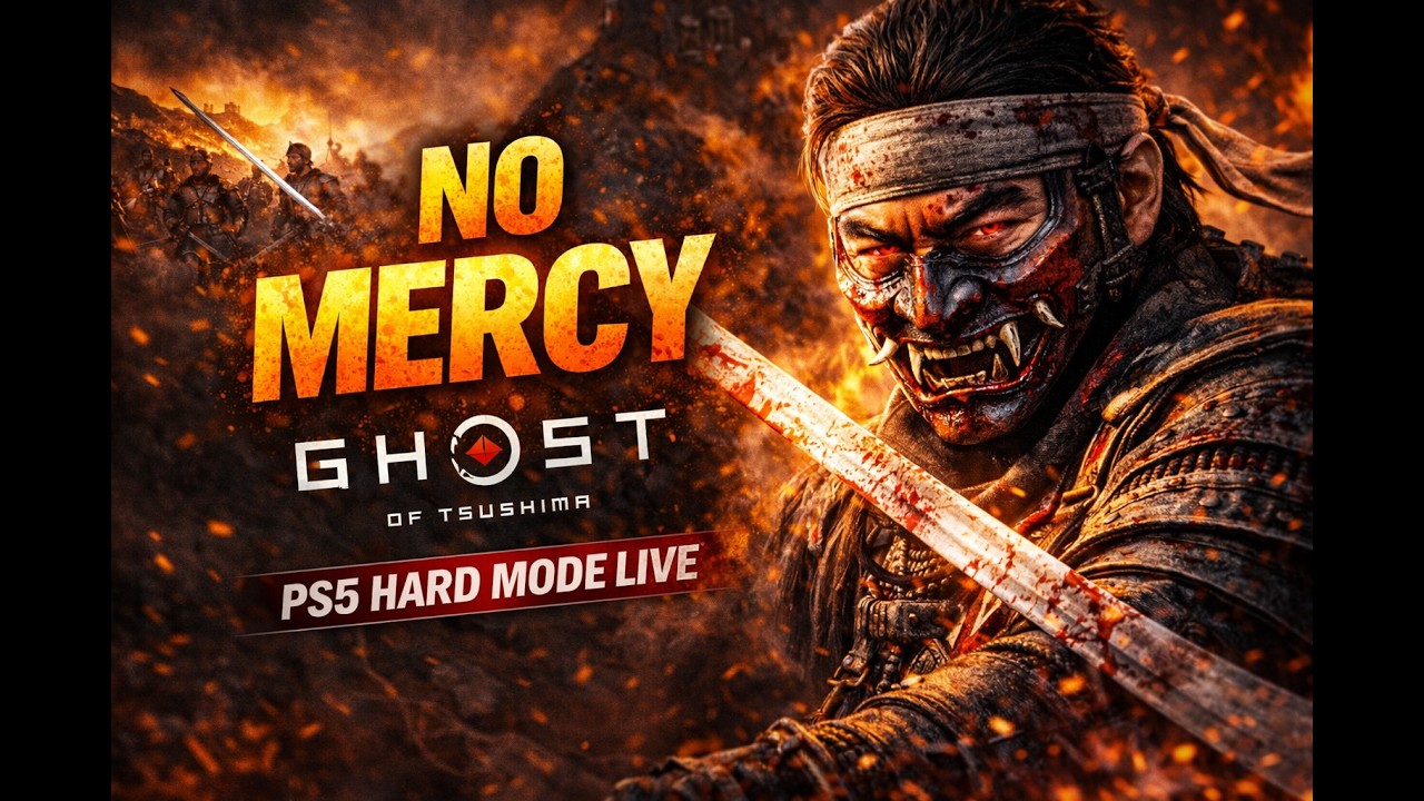 Jin Sakai Won’t Back Down… ⚔️ | Ghost of Tsushima PS5 HARD Mode LIVE