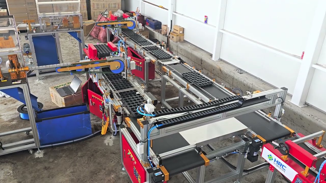 Paper Pot System panoramic View