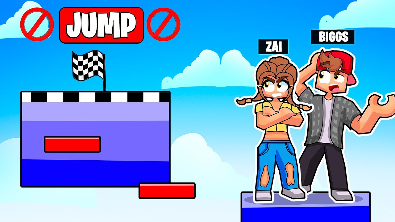 A ROBLOX OBBY BUT YOU CAN'T JUMP...