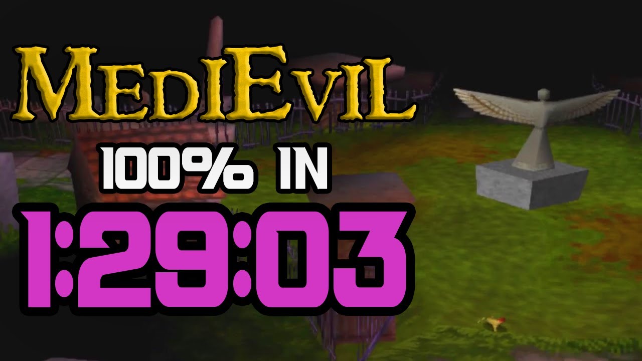 MediEvil - Speedrun | 100% in 1:29:03 (Former World Record)