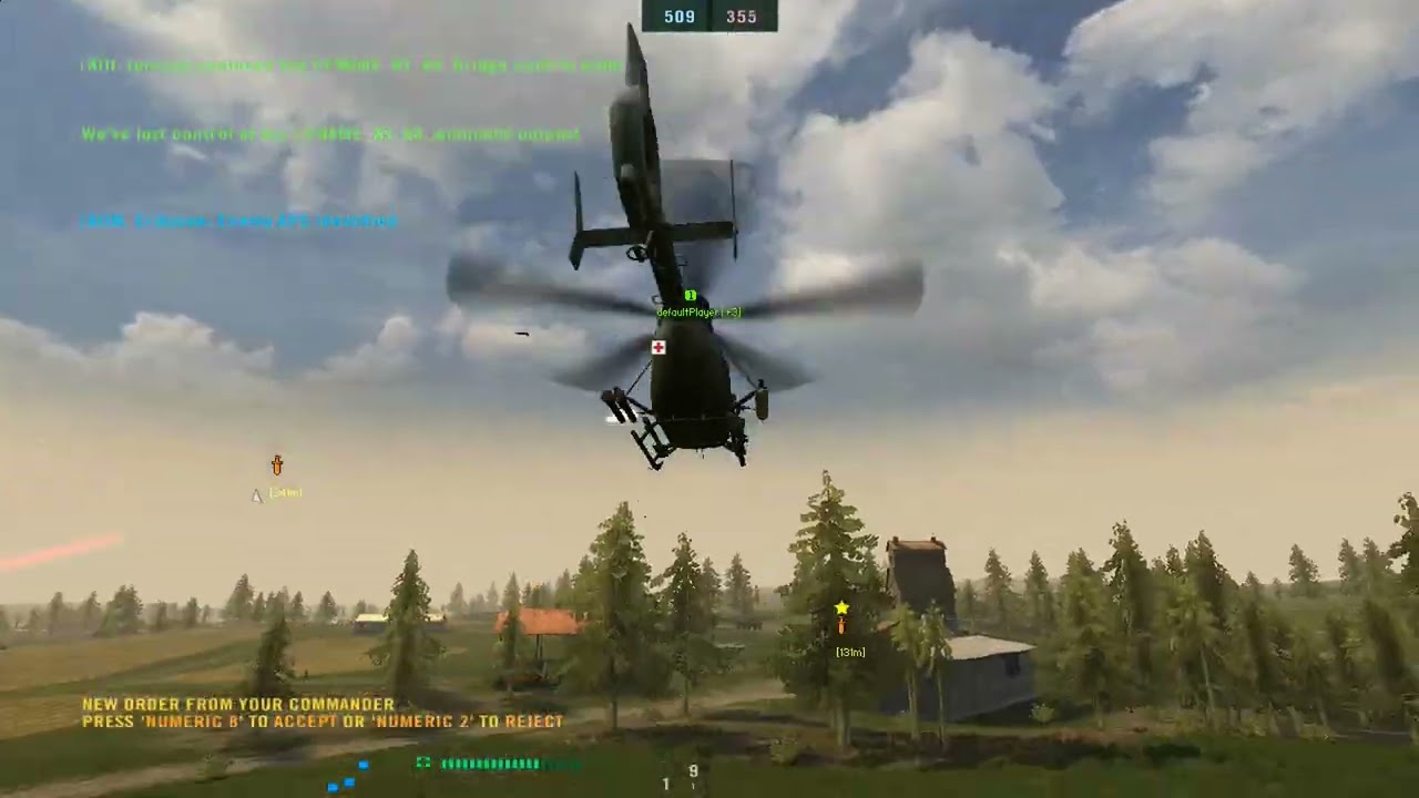 Battlefield2: Heli combat with a Eurocopter EC-635. New cockpit by Cataly63! Expansion pack-DL below