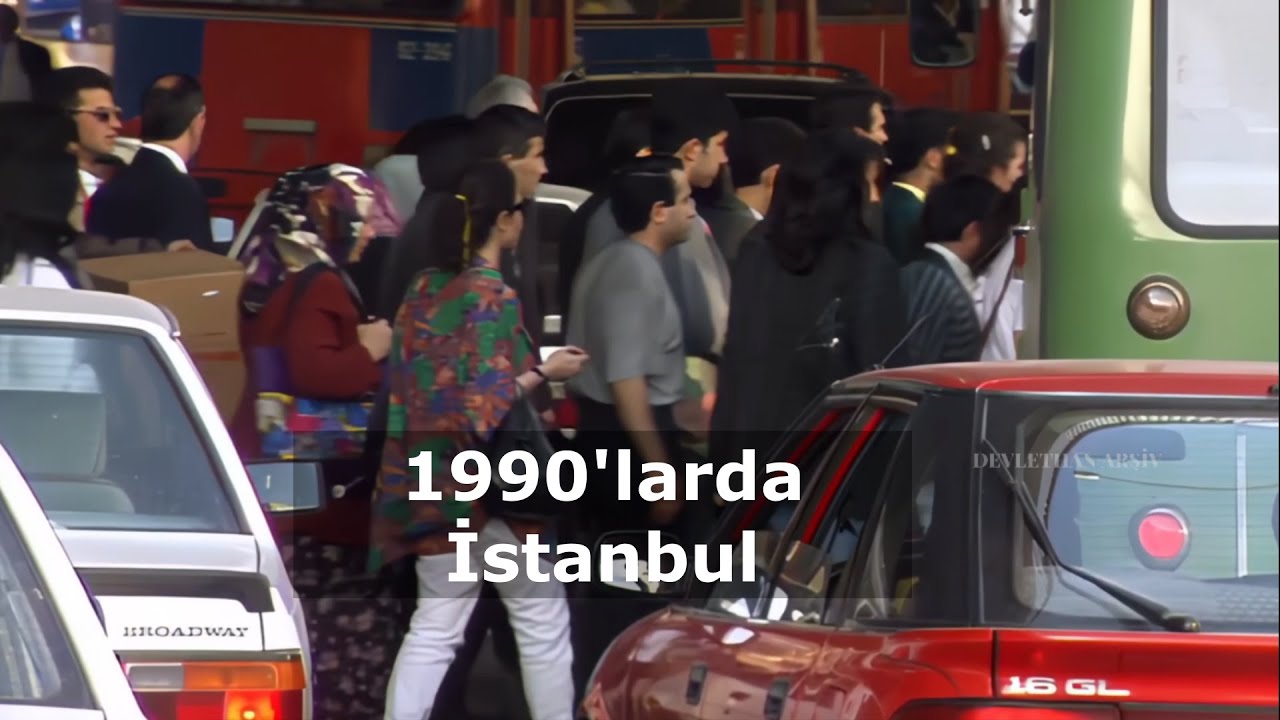 1990'lardan İstanbul Görüntüleri | #eskiistanbul