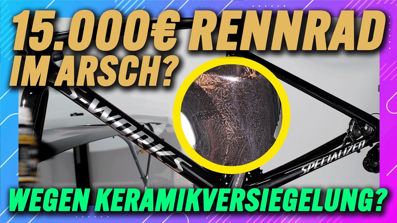 15.000€ Specialized Rennrad im Ar... wegen Keramikbeschichtung? Kann man das Bike reparieren?