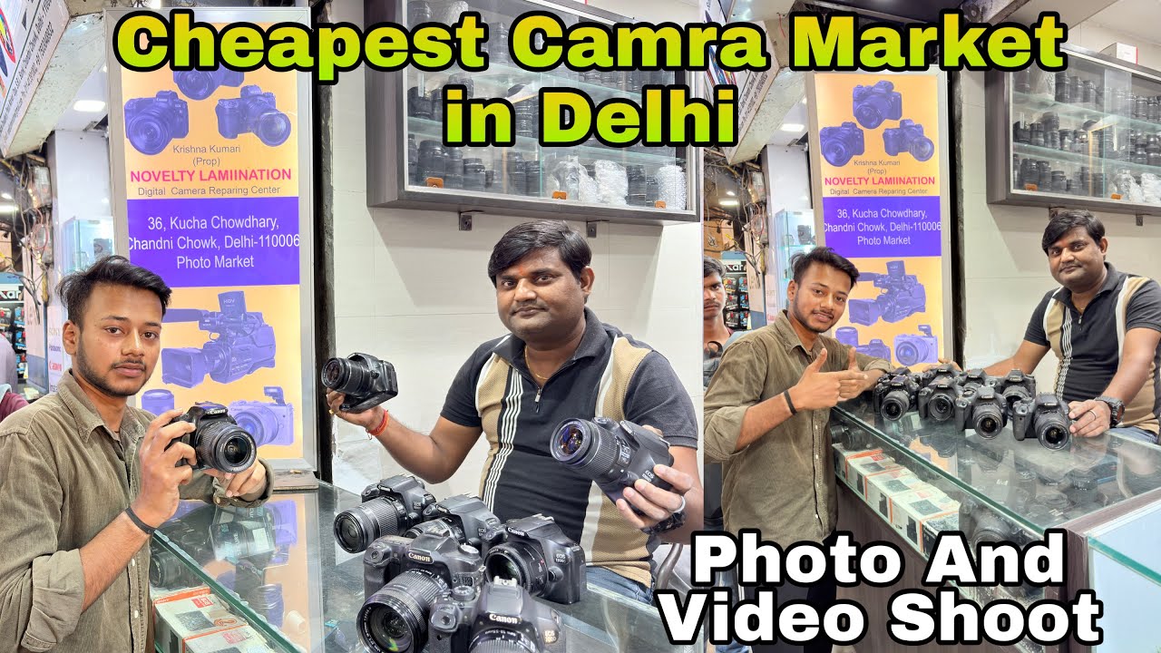 ￼￼￼Cheapest Camera Market in Delhi😍Delhi ka sabse sasta camera Market😱Camera For Photo & Video Shoot