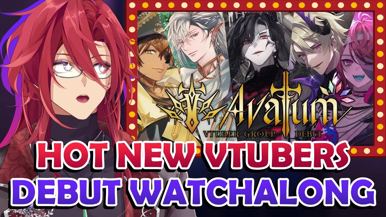 Hot New VTubers in Your Area | #Avallum Debut Stream WATCHALONG