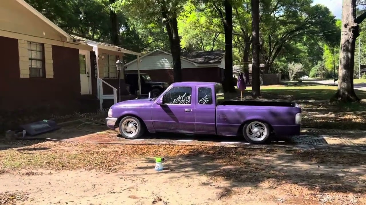 My slammed 99 Ranger build at 17.