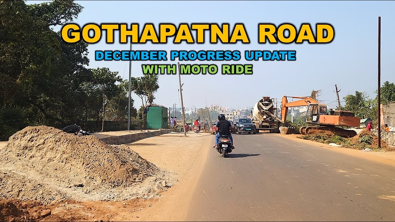 Gothapatna 4-Lane Road To Be Ready Soon | Dec 2025 Update on Moto Ride