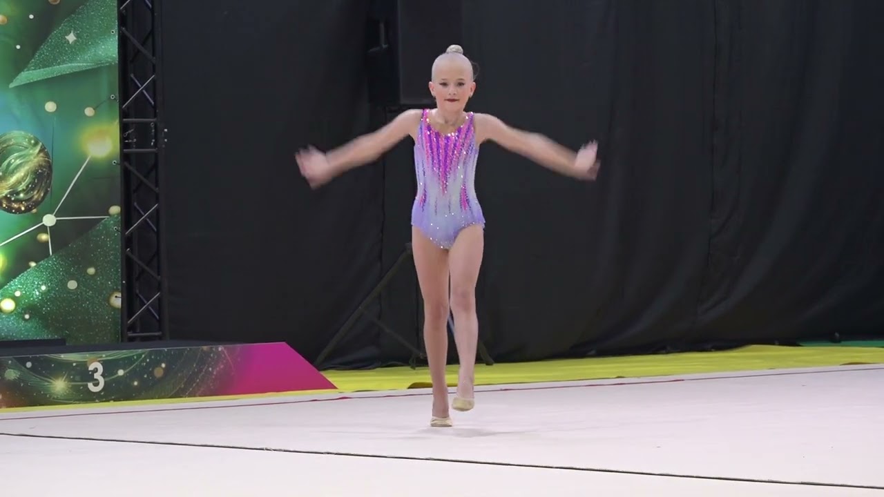 Ясміна Калюк_Force Baby Cup 2025 Всеукраїнський турнір з художньої гімнастики_Ужгород
