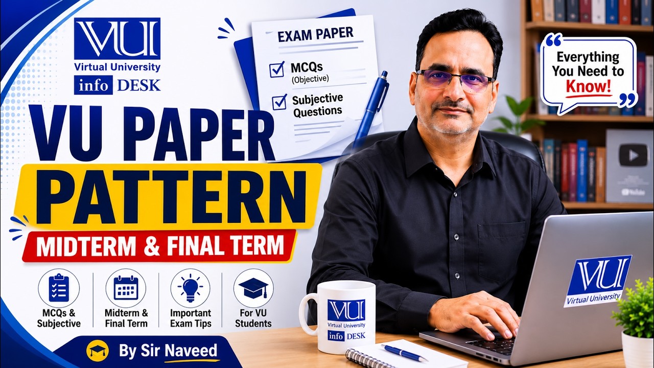  VU Paper Pattern - Midterm & Final Term Guide