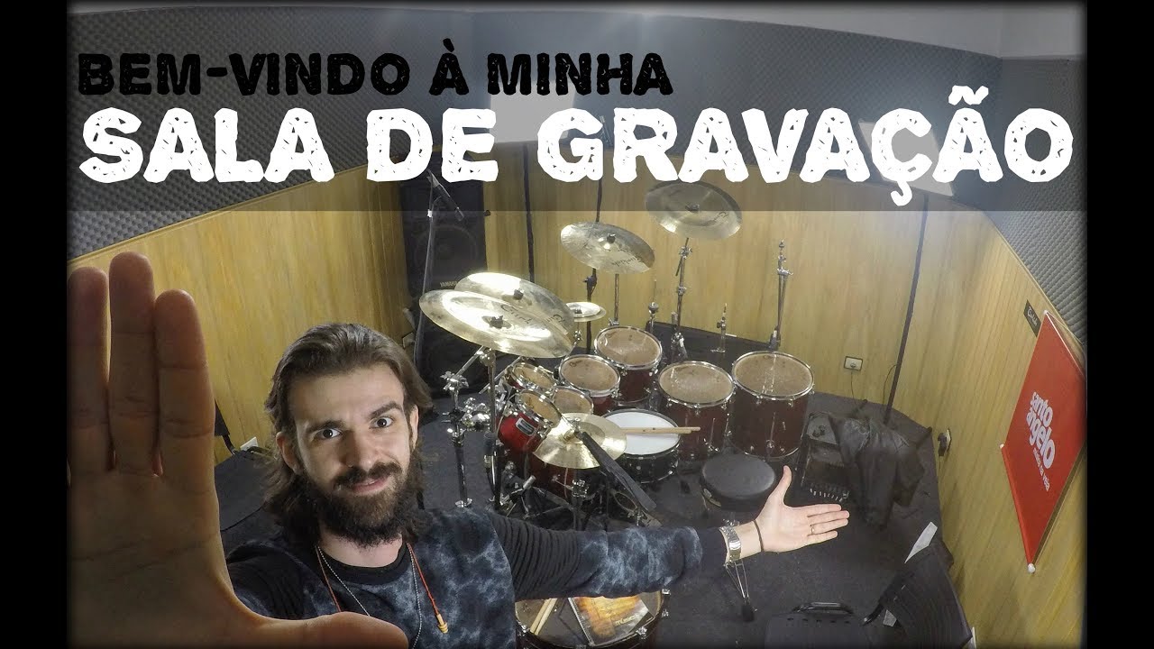 CONHEÇA MEU PRIMEIRO ESTÚDIO DE GRAVAÇÃO | PEDRO TINELLO