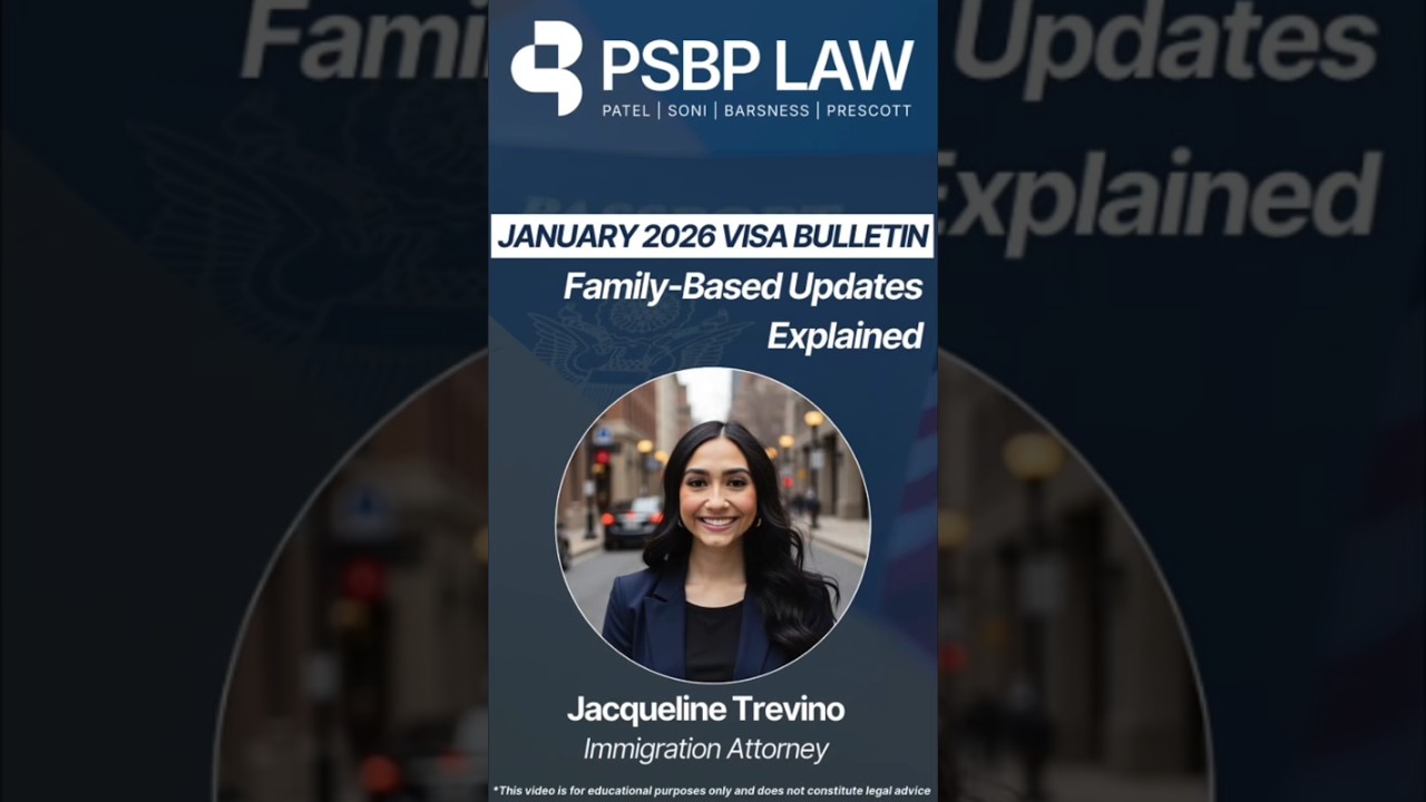 January 2026 Visa Bulletin Update | Immigration Attorney Jacqueline Trevino Explains