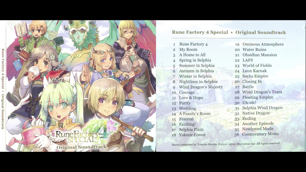 Rune Factory 4 Special Original Soundtrack