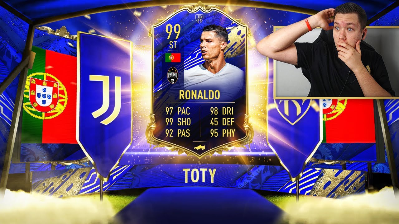 CRISTIANO RONALDO 99 TOTY! NAJLEPSZA KARTA W FIFA 20?!? | FIFA 20