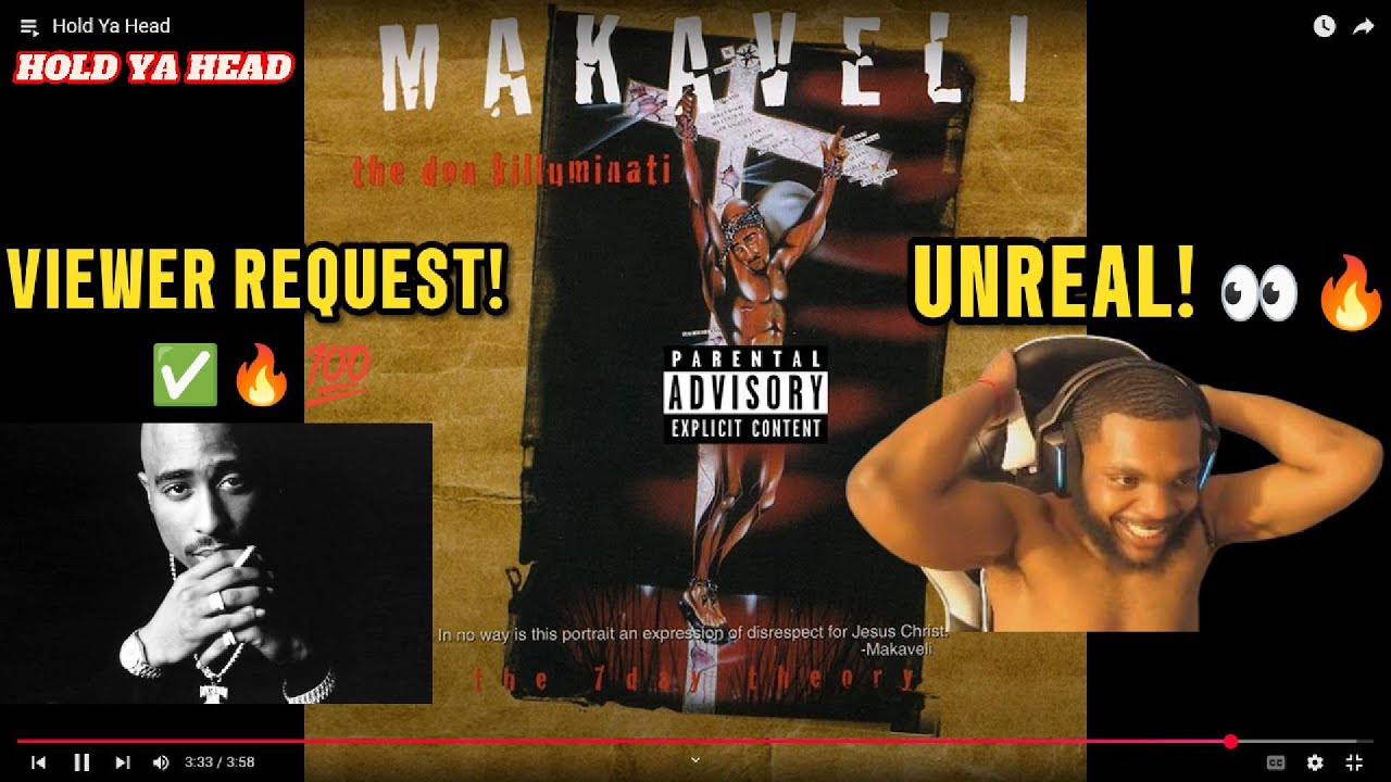 2PAC (MAKAVELI)- HOLD YA HEAD (VIEWER REQUESTED REACTION) 😱🎥🍿🔥