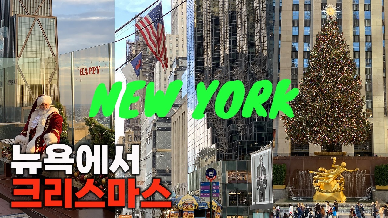 퍼스트 타고 뉴욕 크리스마스 10박11일🇺🇸 | 노팁 맛집 공유, 4대 박물관 투어, 뉴욕 연말 총 정리!