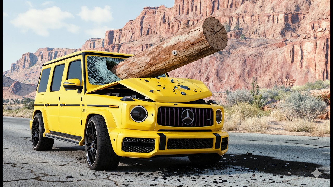 Extremely High-Speed Crash Survival in BeamNG.drive | Passenger Deaths & Survival Chances #21