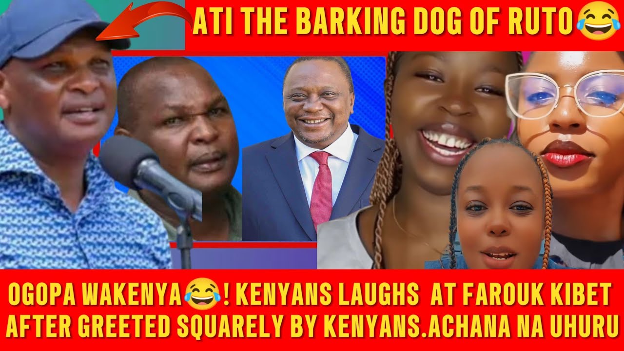 OGOPA WAKENYA😂💥.FAROUK KIBET RECEIVES PROPER GREETINGS FROM KENYANS AFTER THREATENING UHURU KENYATTA