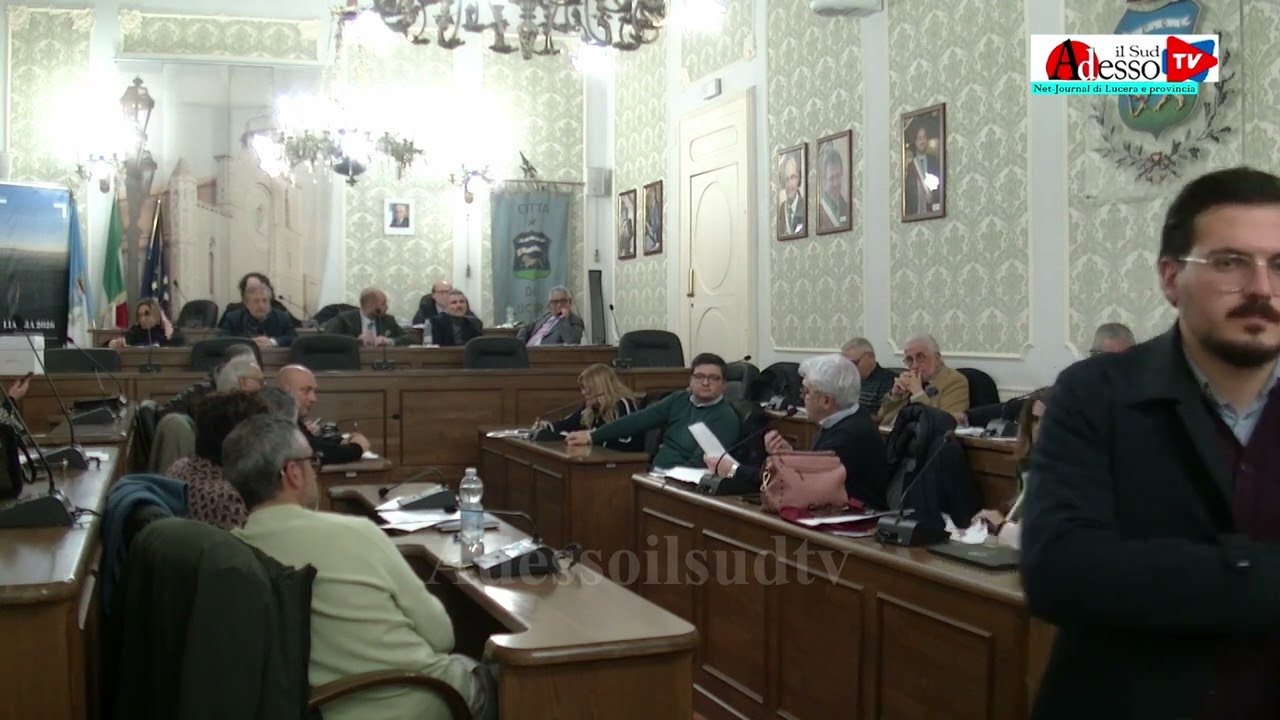 Consiglio comunale di Lucera del 09 Febbraio 2026 5 ª parte