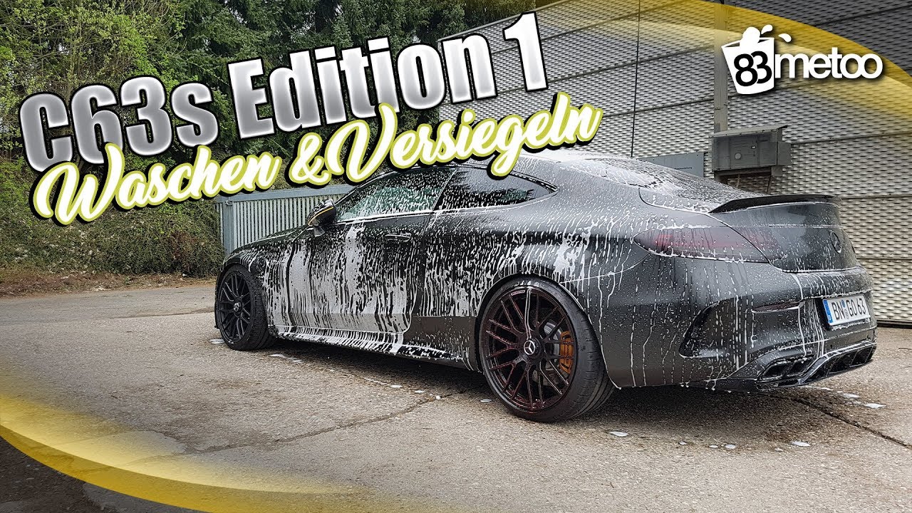 Mercedes AMG C63 S Coupé Edition 1 | Chemical Guys Jetseal Matte Detailer und Shampoo | AMG C63 Porn