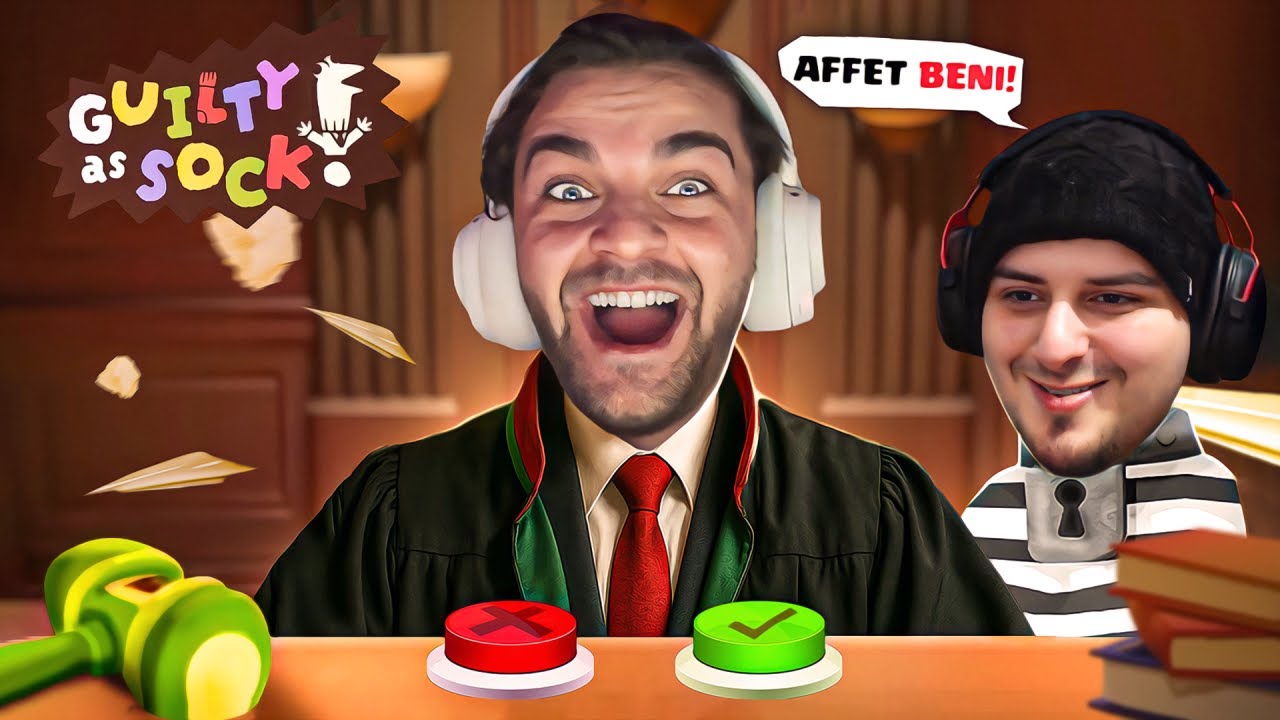 DÜNYANIN EN EĞLENCELİ YARGIÇ OYUNU! - herkesi hapse atıyorum 🤠