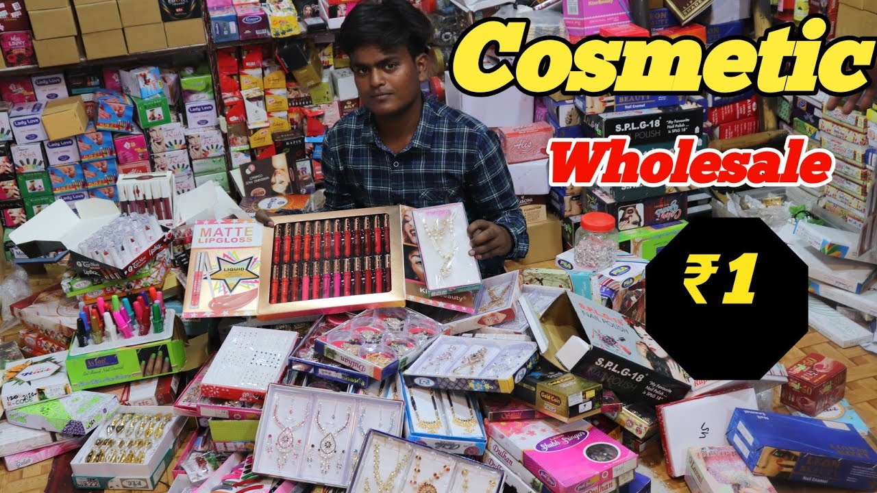 Cosmetic Wholesale market  !!  इससे सस्ता कही नहीं  !! beauty parlour product wholesale