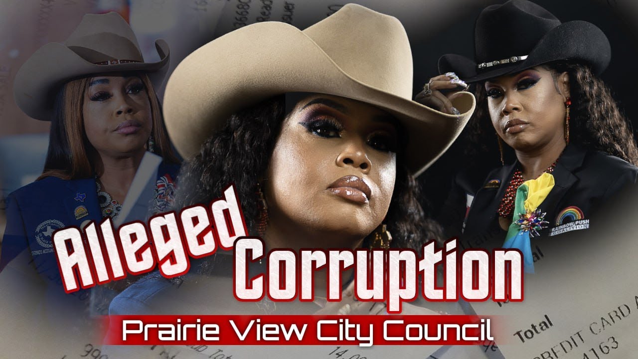 Dr. Candace Matthews Drop Receipts At Prairie View City Council Of Alleged Corruption