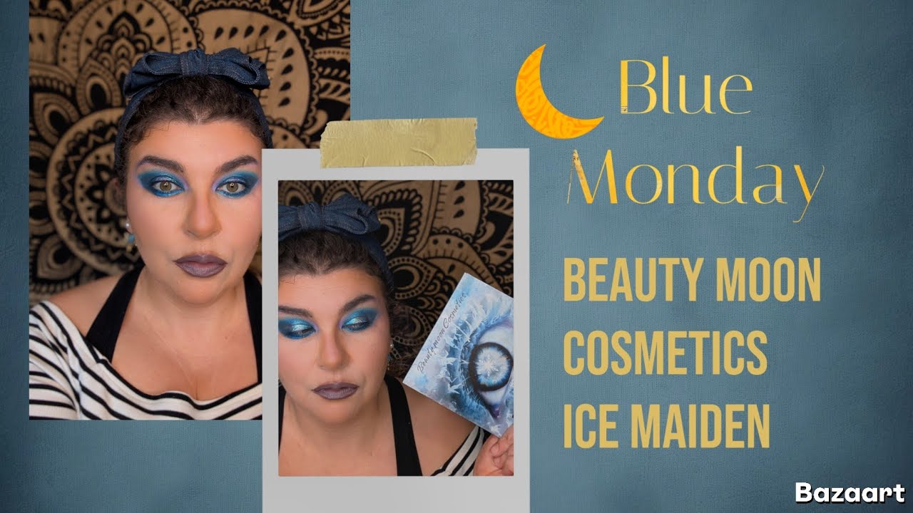 Ice Maiden palette by Beauty Moon Cosmetics #bluemonday