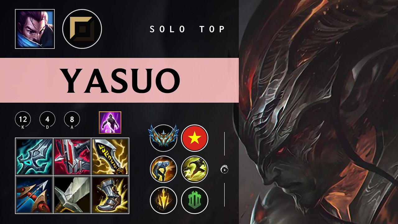 Yasuo Top vs Gnar - VN Challenger Patch 26.07