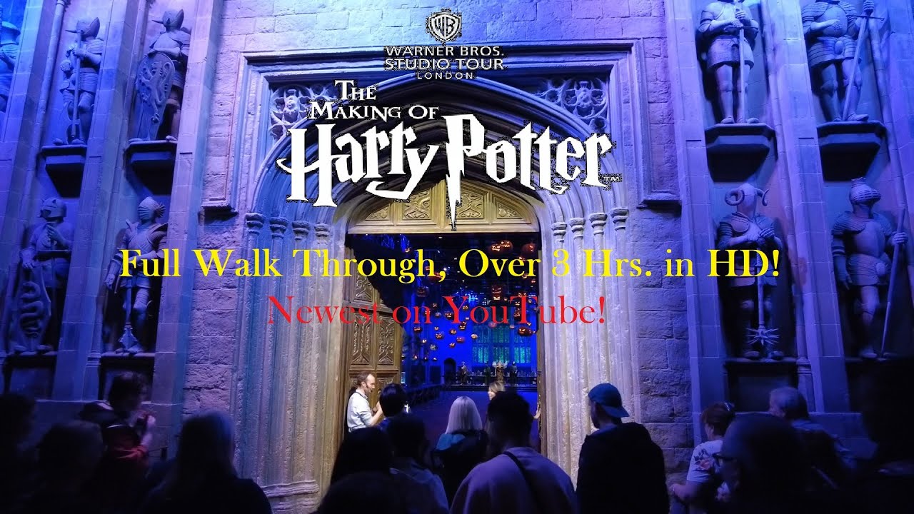 Harry Potter Studio Tour Complete Walk Thru #harrypotterstudiotour  #travel #themakingofharrypotter